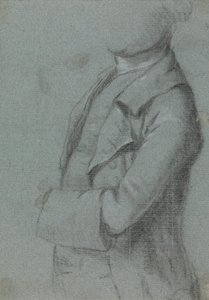 Studium kostiumów do portretu mężczyzny autorstwa Allan Ramsay