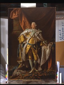 Król Jerzy III (olej na płótnie) autorstwa Allan Ramsay