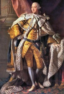 Król Jerzy III autorstwa Allan Ramsay