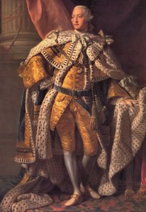 Król Jerzy III autorstwa Allan Ramsay