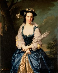 Portret Lady Mary Stewart, żony Kennetha Mackenzie, Lorda Fortrose, 1749