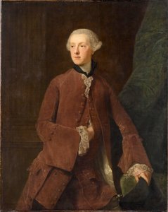 Portret Williama Sutherlanda, 18 hrabia Sutherland 1735-1766, 2. ćw. XVIII w. autorstwa Allan Ramsay