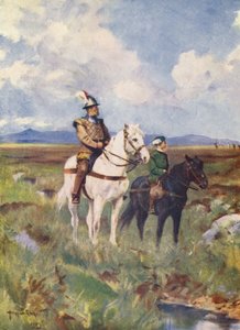 Kinmont Willie (druk kolorowy) autorstwa Allan Stewart