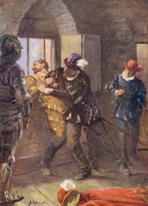 The Gowrie Conspiracy (kolorowa litografia)