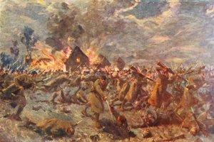 WW1: Szarża na bagnety londyńskich Szkotów pod Messines, Hallowe
