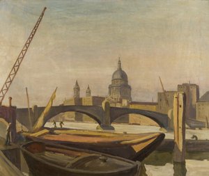 Św. Pawła, przed 1928 (olej na płótnie) autorstwa Allan Walton