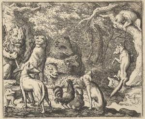 Renard prosi o spowiedź, 1650-75.