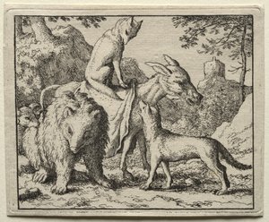 Reynard Lis autorstwa Allart van Everdingen