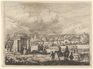 Pierwsza wiosna, XVII wiek. autorstwa Allart van Everdingen