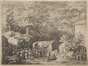 Czwarta Wiosna, XVII wiek. autorstwa Allart van Everdingen