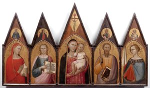 Madonna z Dzieciątkiem ze świętymi.
