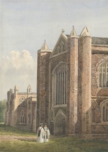 Katedra w Lichfield – widok na północny zachód: malowanie akwarelą, bd [27 sierpnia 1842]