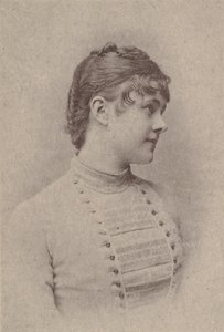 Lili Rupp, z serii Aktorki N67 promującej papierosy Virginia Brights dla A..., ca. 1888. autorstwa Allen and Ginter