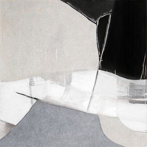 Monochromatyczna kompozycja abstrakcyjna