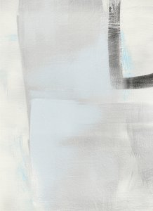 Subtelny szaro-niebieski abstrakt autorstwa Alma