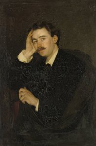 Malarz Herman Hartwich autorstwa Alois Erdtelt