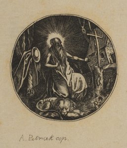 Święty Hieronim, XIX wiek. autorstwa Alois Petrak