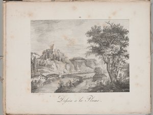 Sztuka litografii: Landeck w Tyrolu, ilustracja III