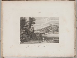 Sztuka litografii: Krajobraz rzeczny, ilustracja XIII