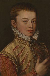 Portret Don Juana z Austrii, 155960. autorstwa Alonso Sánchez Coello