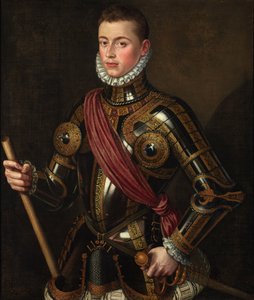 Hiszpański:  Don Juan de Austria armado Don Juan z Austrii uzbrojony autorstwa Alonso Sánchez Coello