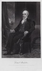 Daniel Webster (Grawerowanie) autorstwa Alonzo (after) Chappel