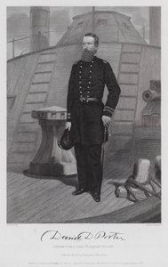 David D Porter (Grawerowanie) autorstwa Alonzo (after) Chappel
