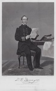 David Glascoe Farragut (Grawerowanie) autorstwa Alonzo (after) Chappel