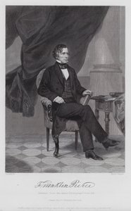 Franklin Pierce (Grawerowanie) autorstwa Alonzo (after) Chappel