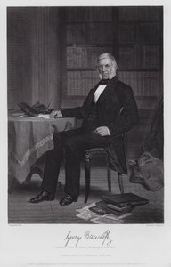 George Bancroft (Grawerowanie) autorstwa Alonzo (after) Chappel