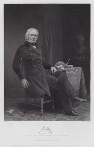 Henry Clay (Grawerowanie) autorstwa Alonzo (after) Chappel