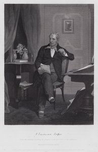 James Fenimore Cooper (grafika) autorstwa Alonzo (after) Chappel