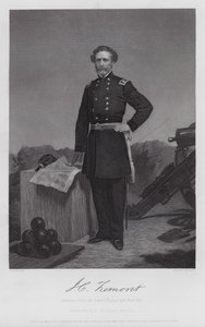 John Charles Fremont (Grawerowanie) autorstwa Alonzo (after) Chappel