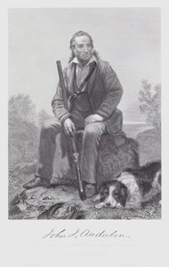 John James Audubon (grafika) autorstwa Alonzo (after) Chappel