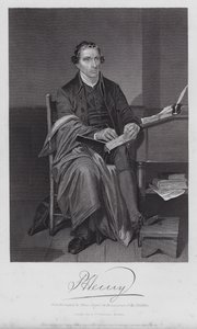Patrick Henry (Grawerowanie) autorstwa Alonzo (after) Chappel