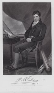 Robert Fulton (Grawerowanie) autorstwa Alonzo (after) Chappel