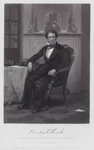 Rufus Choate (grawerunek) autorstwa Alonzo (after) Chappel