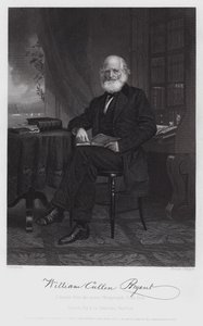 William Cullen Bryant (Grawerowanie) autorstwa Alonzo (after) Chappel