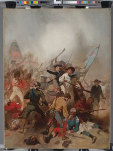 Bitwa pod Bunker Hill, 17 czerwca 1775, 1859 autorstwa Alonzo Chappel