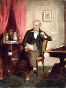 James Fenimore Cooper (1789-1851) (po konserwacji) autorstwa Alonzo Chappel