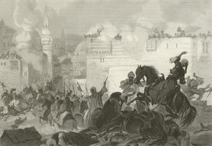 Masakra Memlooks, Egipt, 1811 autorstwa Alonzo Chappel