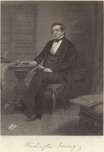 Washington Irving autorstwa Alonzo Chappel