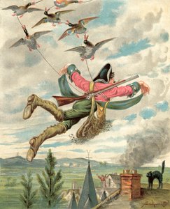 Przygody Barona Munchausena (chromolitho)