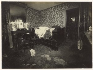 Crime de Passage du Poteau 17 autorstwa Alphonse Bertillon