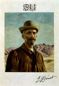 Ilustracja Dinet z „Mirages” Sceny z życia Arabów. 1906. Mirages, Scénes De La Vie Arab został zilustrowany przez Etienne Dinet z komentarzem Silmana Ben Ibrahima Bamera. Nasreddine Dinet urodził się jako Alphonse-Étienne Dinet; (1861-1929) był francuskim  autorstwa Alphonse Etienne Dinet