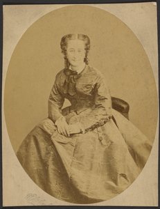 Pauline de Metternich, z domu Pauline Sander autorstwa Alphonse J. Liébert