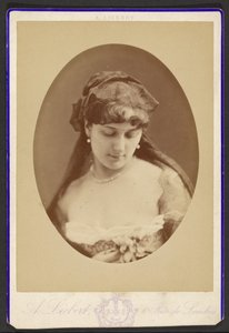 Porträt einer jungen Frau autorstwa Alphonse J. Liébert