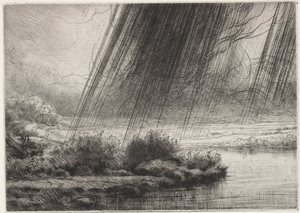 Sztorm autorstwa Alphonse Legros