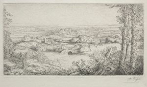 Dolina w Burgundii Dolina w Burgundii. autorstwa Alphonse Legros