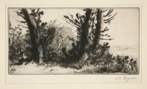 Mistrz trawersów (Across Country) autorstwa Alphonse Legros
